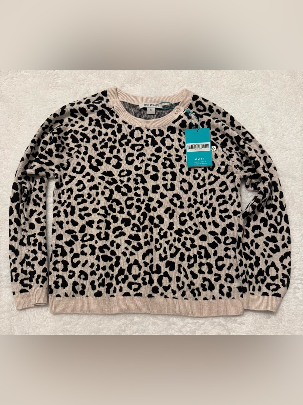 Girls Posh Peanut Sweater NWT